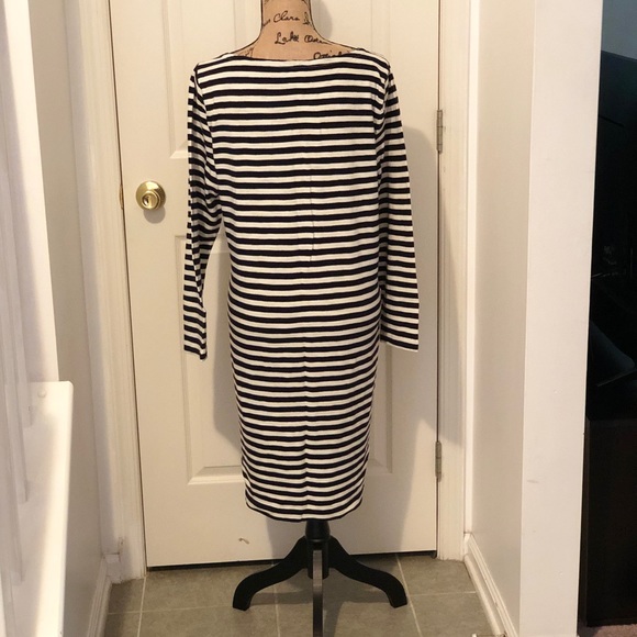 Black & White Striped J.Crew Dress - Picture 3 of 4